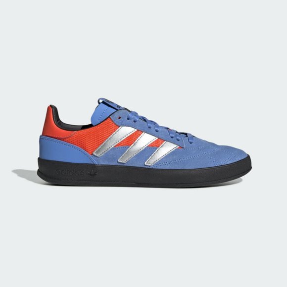 Adidas Originals Men's Blue Leather suede Sobakov P94 Casual Sneakers EE5641 - Picture 2 of 5